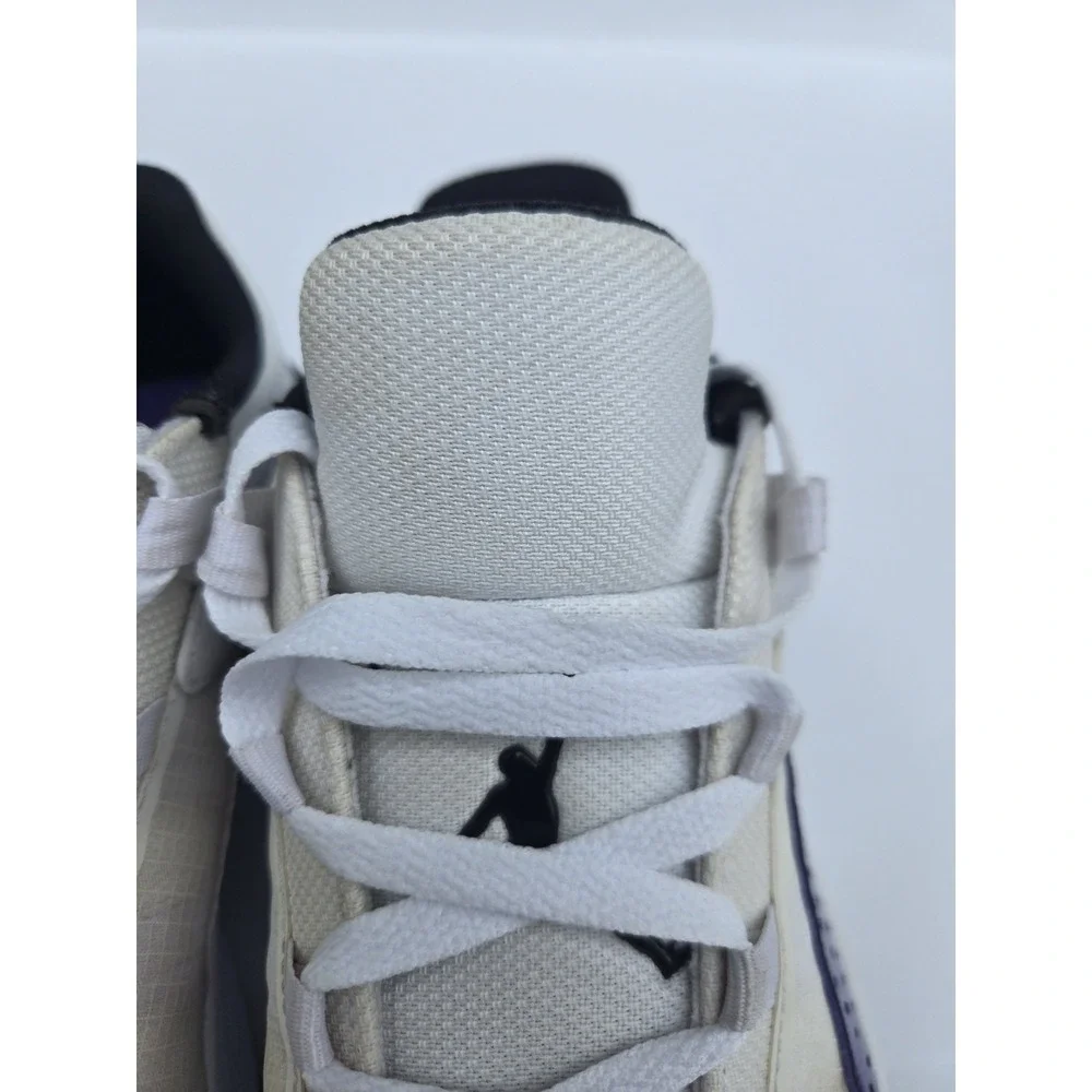 Nike Air Jordan CMFT Low Top Shoes Men's Size 11 White Purple - DN4180-105